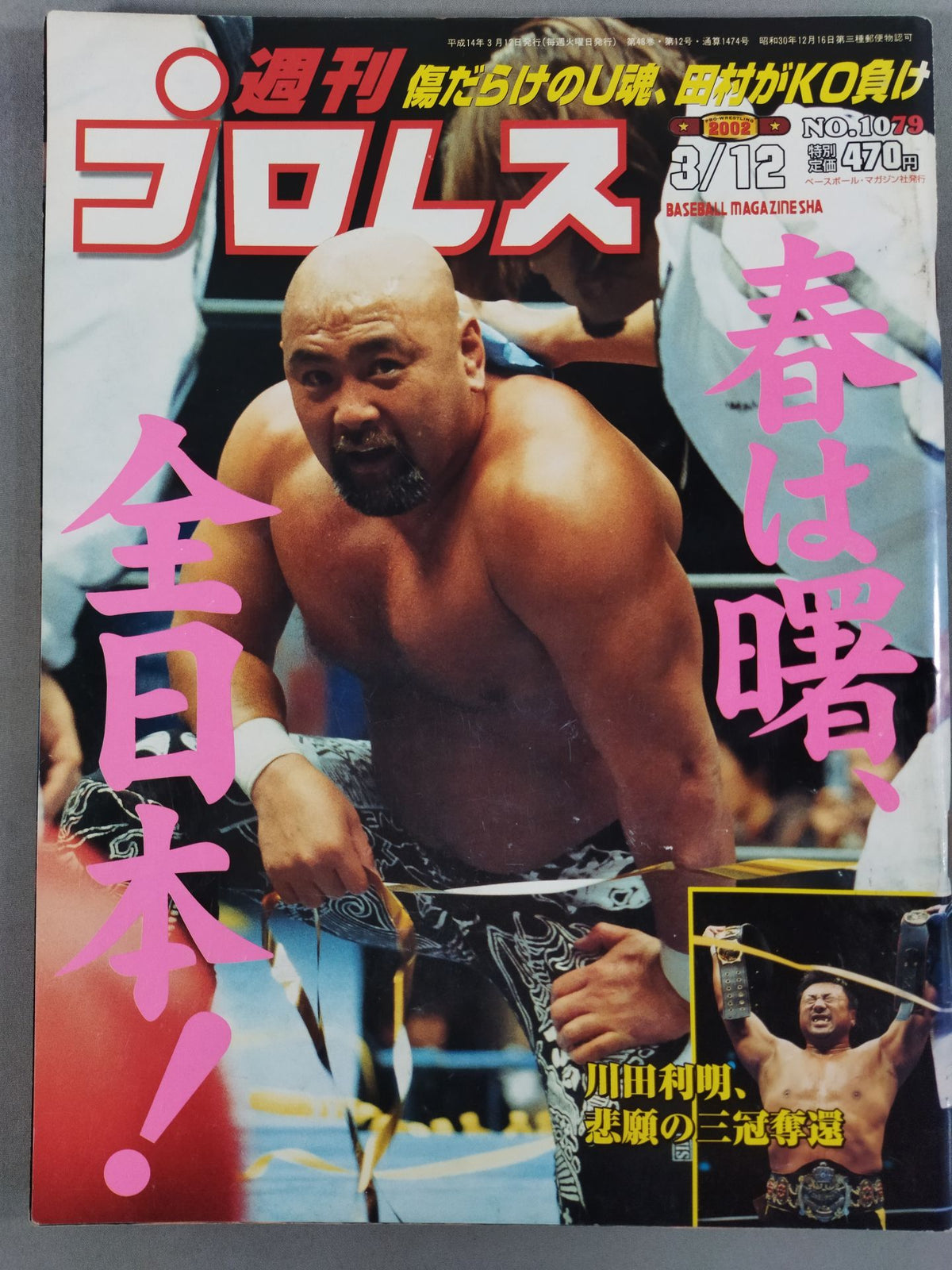 週刊プロレス1079