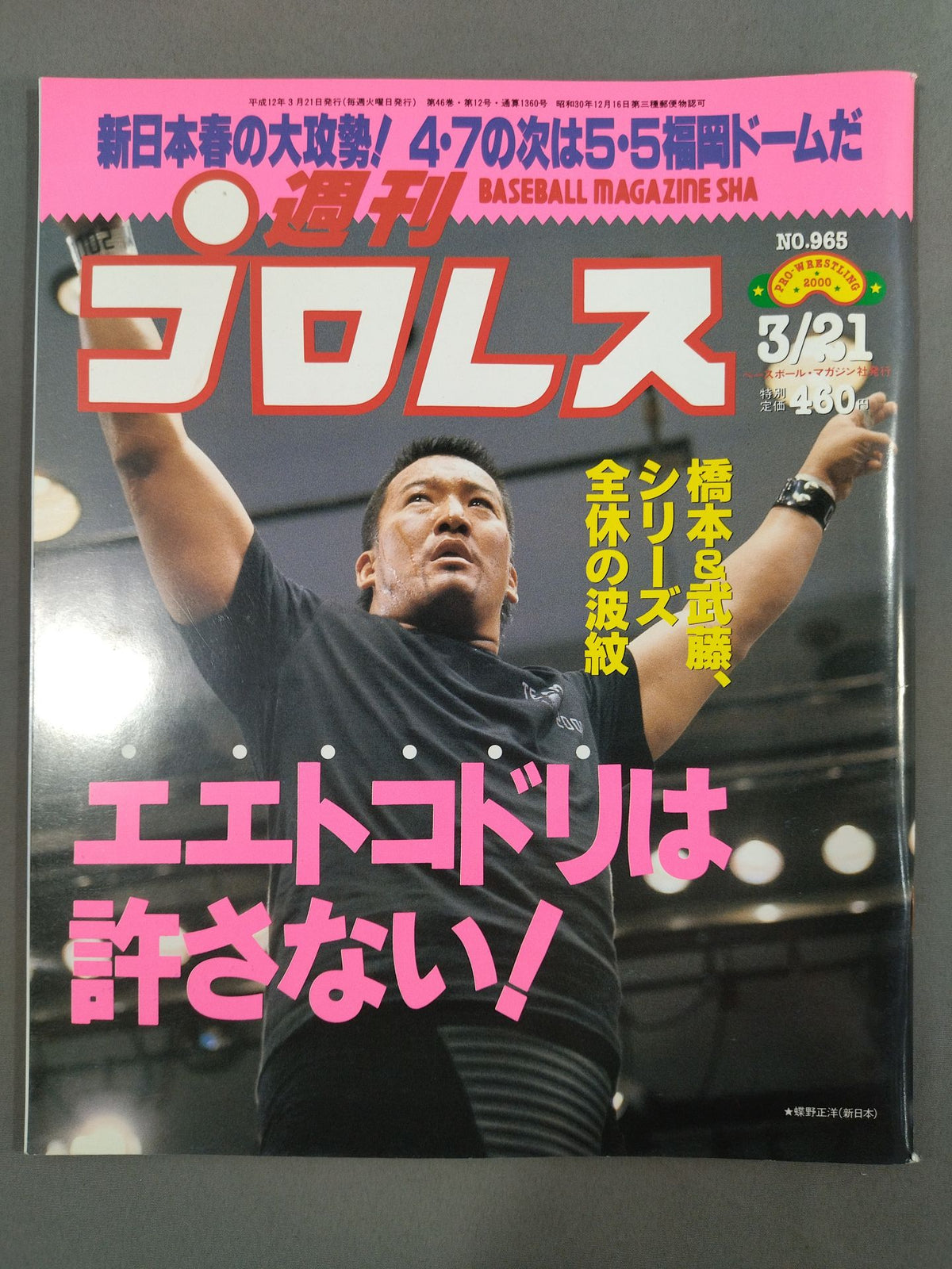 週刊プロレス965