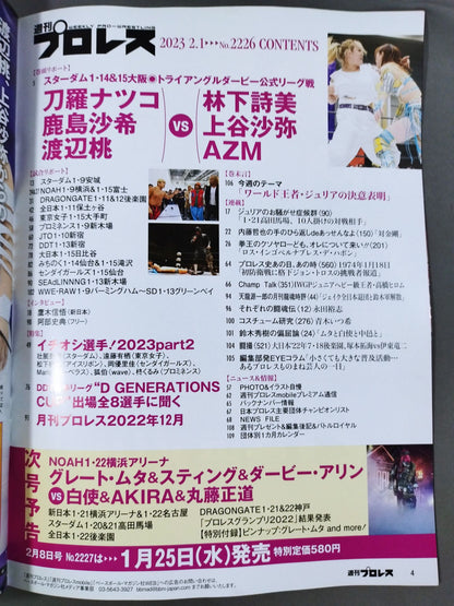 Weekly Pro Wrestling 2226