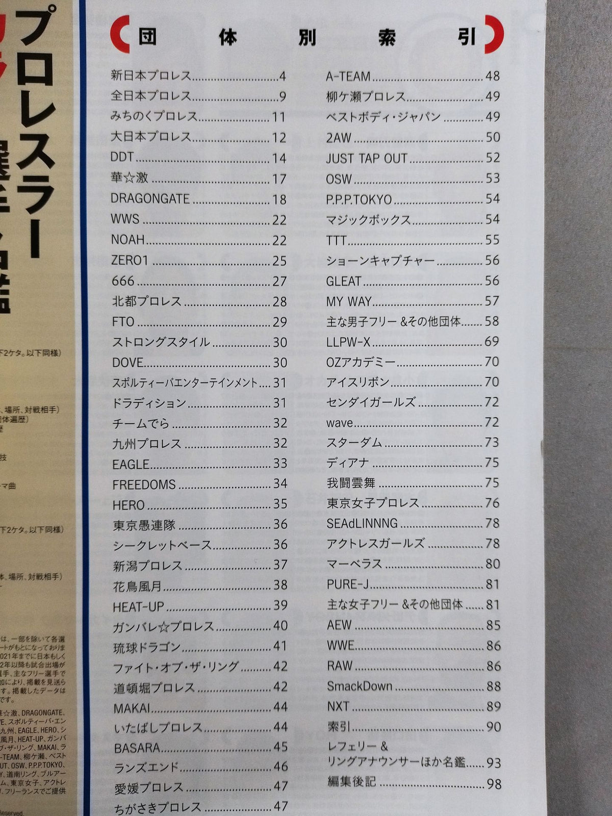 週刊プロレス2154