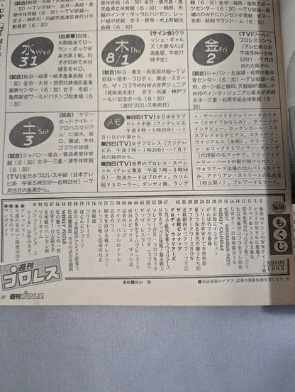 週刊プロレス104