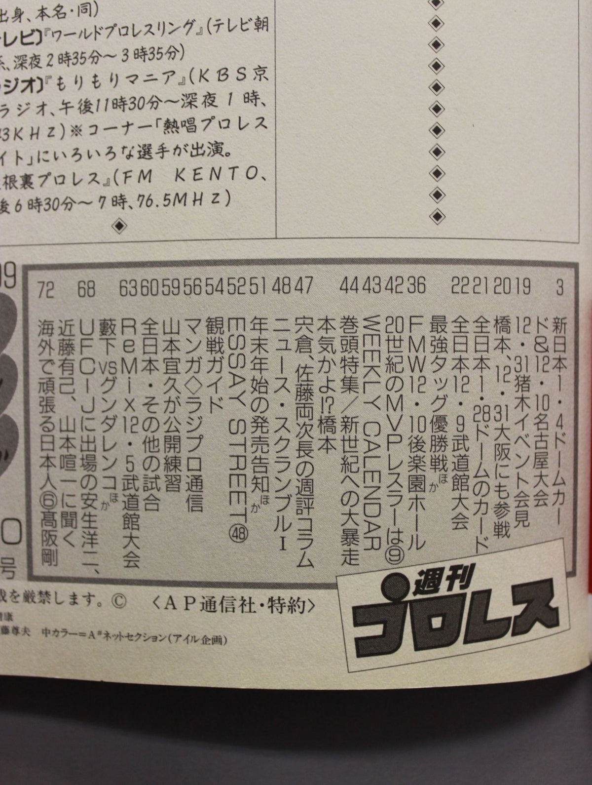 Weekly Pro Wrestling  1009