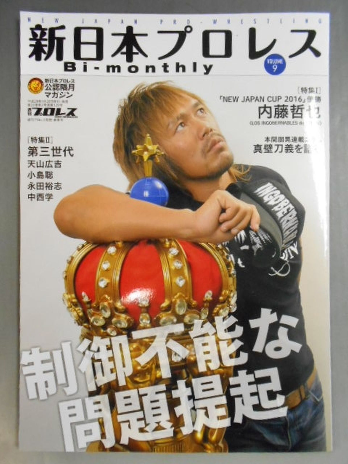 Weekly Pro Wrestling  Annex 129 New Japan Pro Wrestling Bi-monthly VOL.9