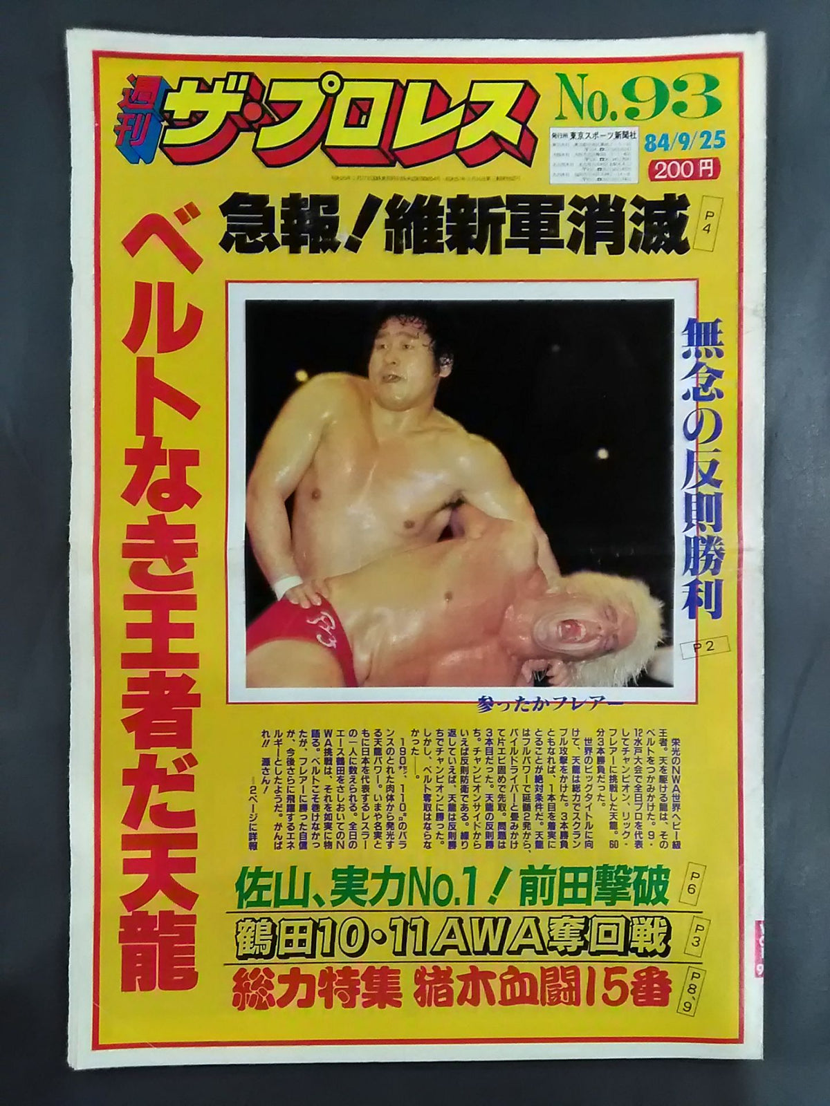 Weekly  The Pro Wrestling  93