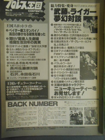 Pro Wrestling  Kingdom 11