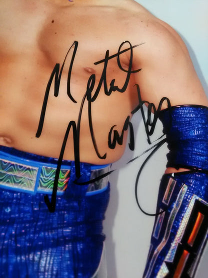 Metal Master Hand Signed Autograph  Large FormatPhoto (1)