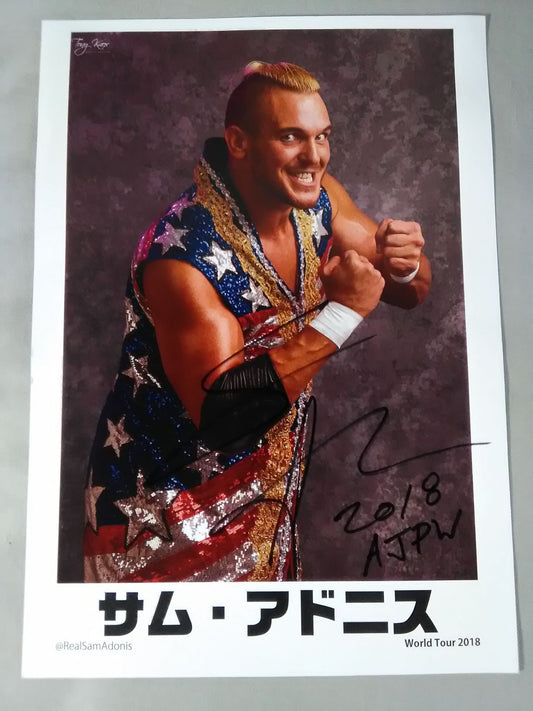 サム・アドニス 直筆サイン入り ポートレート③