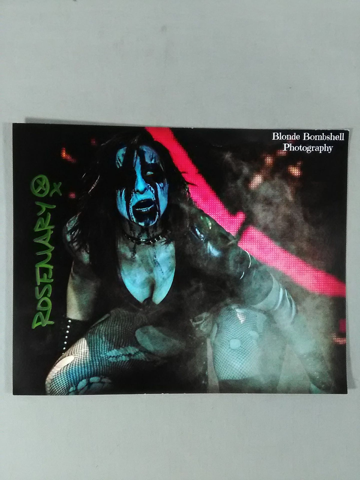 Rosemary hand signed autograph  Pro-Photo ①