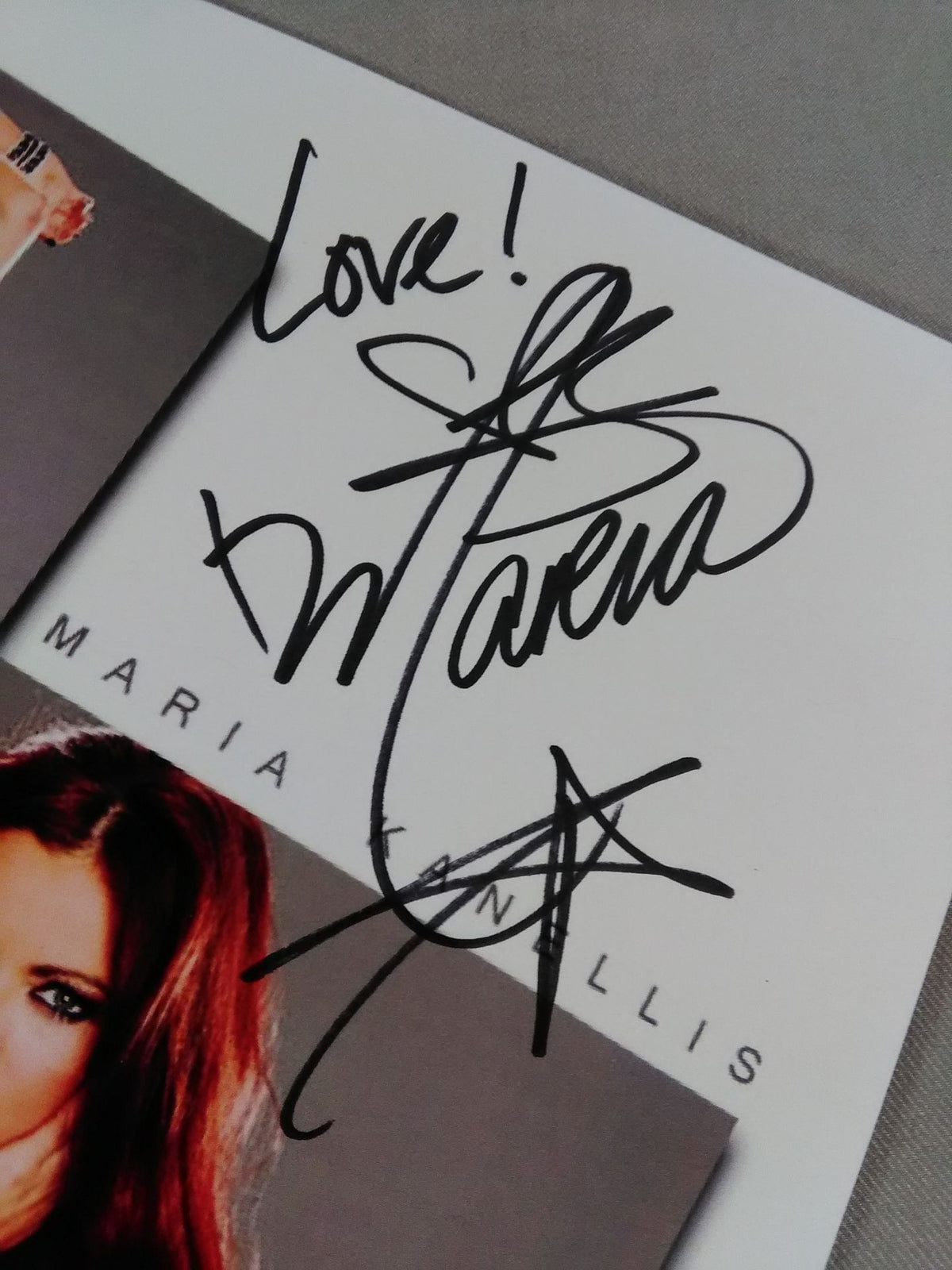 Maria Kenneris hand signed autograph Pro-Photo 