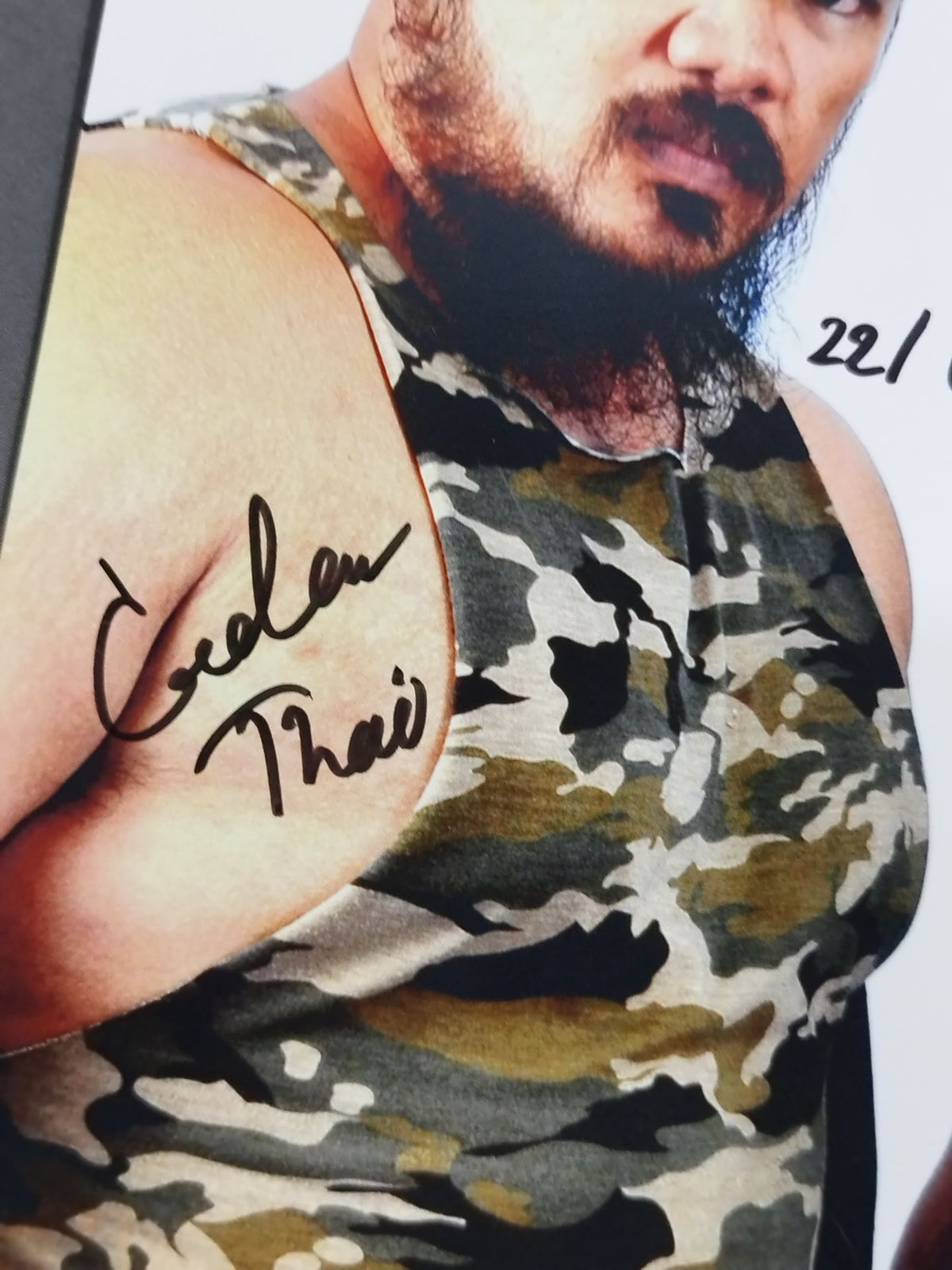 BAD COMPANY ピーナッツ＆ゴーレム・タイ 直筆サイン入りポートレート