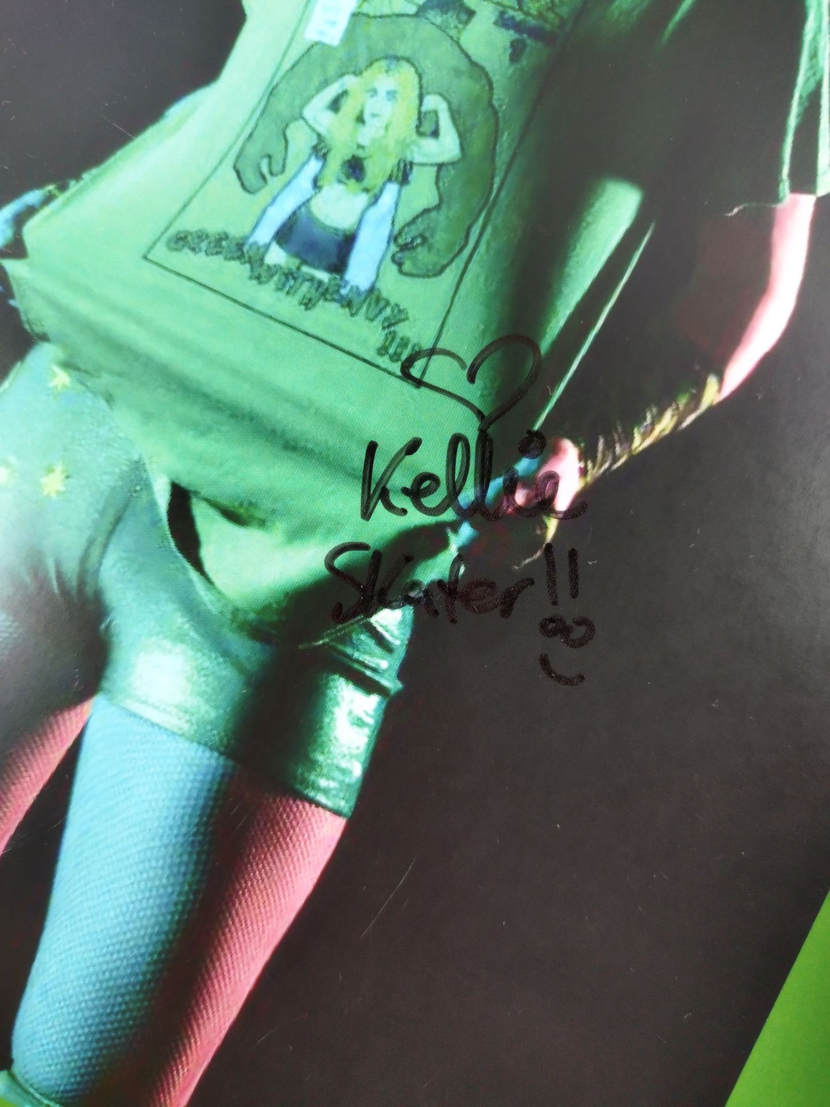 Kelly Skater hand signed autograph Pro-Photo (A-2)