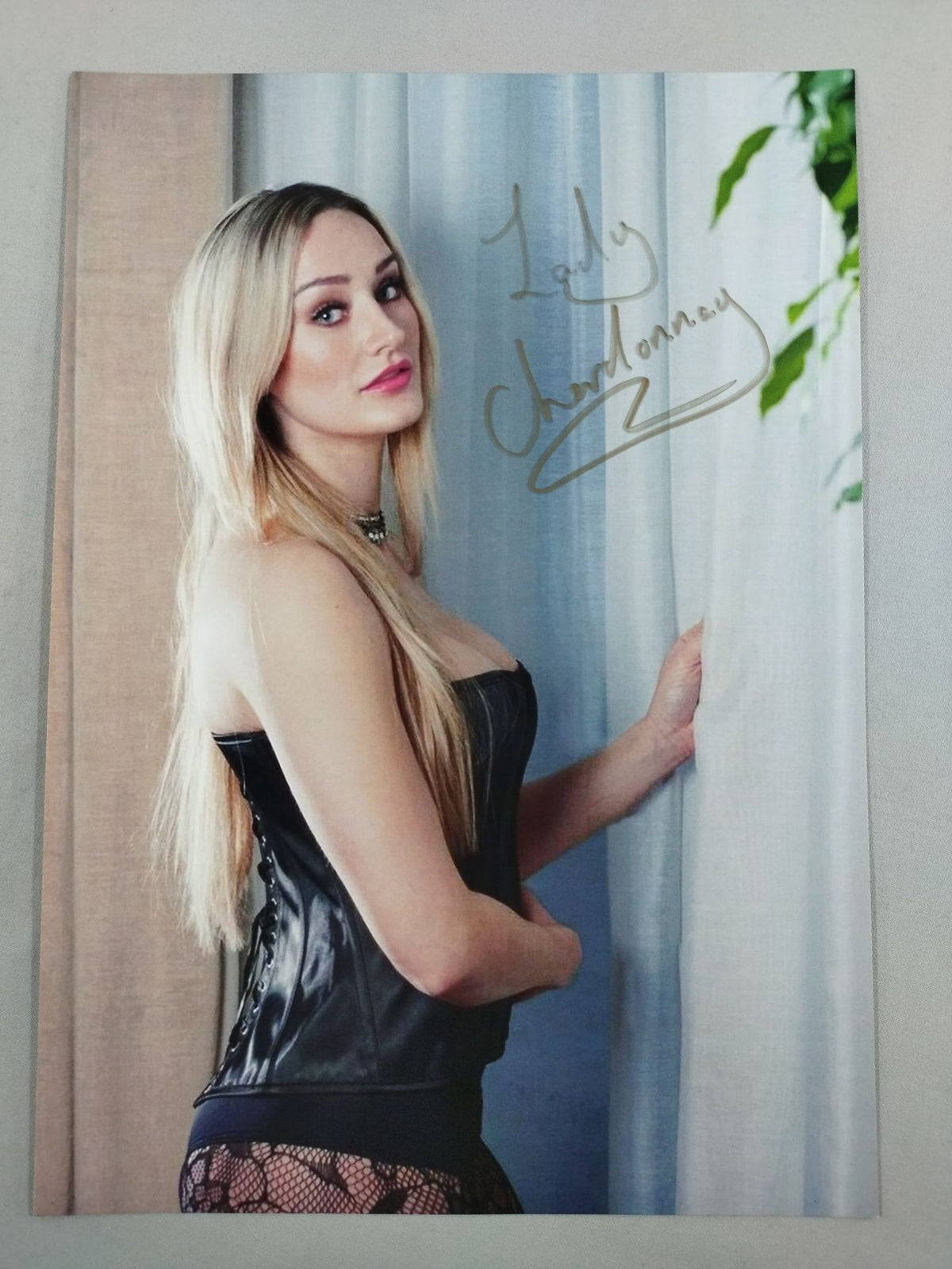 Lady Chadney hand signed autograph Pro-Photo (A-1)