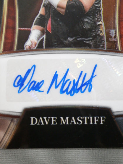 2022 WWE PANINI デイブ・マスティフ 公式サインカード