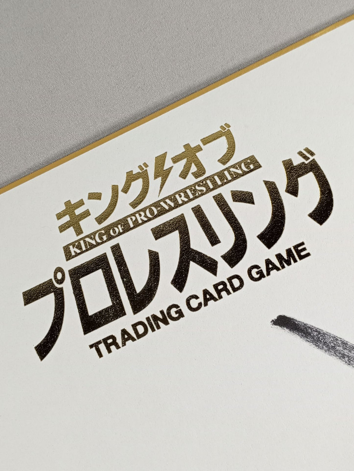 Bad Luck Faleh (King of Pro-wrestling  only) Shikishi ( Autograph board ) )