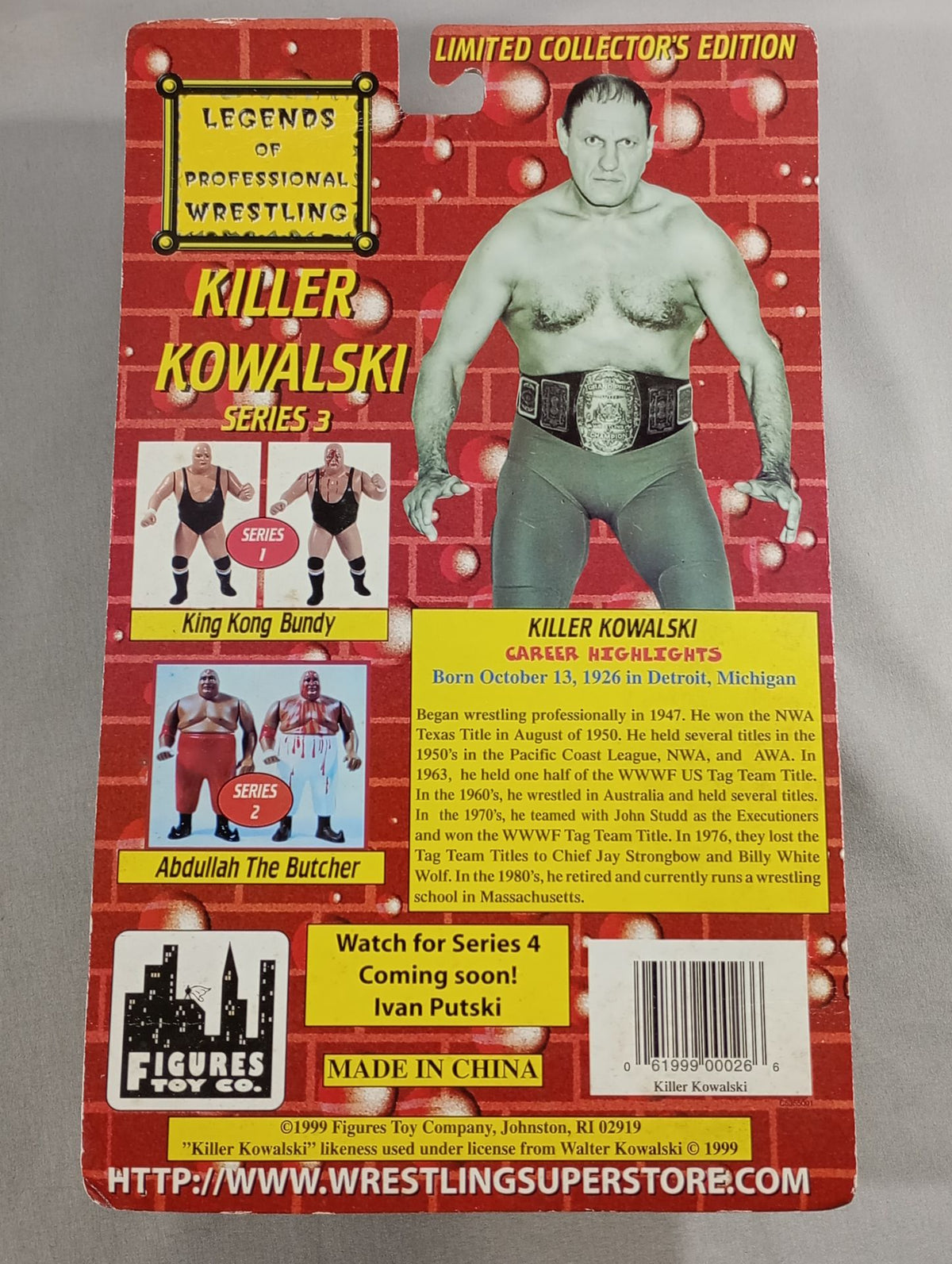 Killer Kowalski  (blue tights)