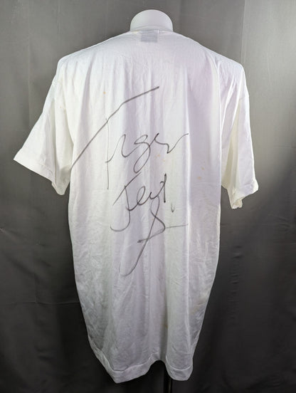 【直筆サイン入り】タイガー・ジェット・シン 虎イラスト Tシャツ