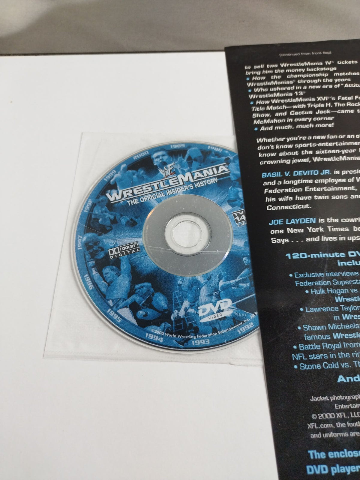 WWF WRESTLE MANIA THE OFFICIAL INSIDER`S STORY
