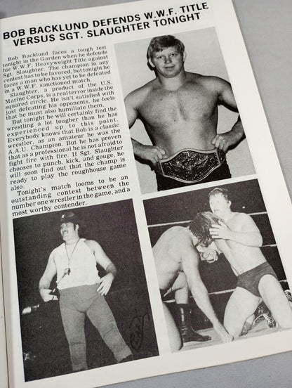 ★WWF Heavyweight Fighters Rights Match Bob ★ Backlund vsSgt. Slaughter 
