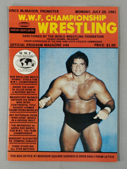 ★WWF Heavyweight Fighters Rights Match Bob ★ Backlund vs George Steele