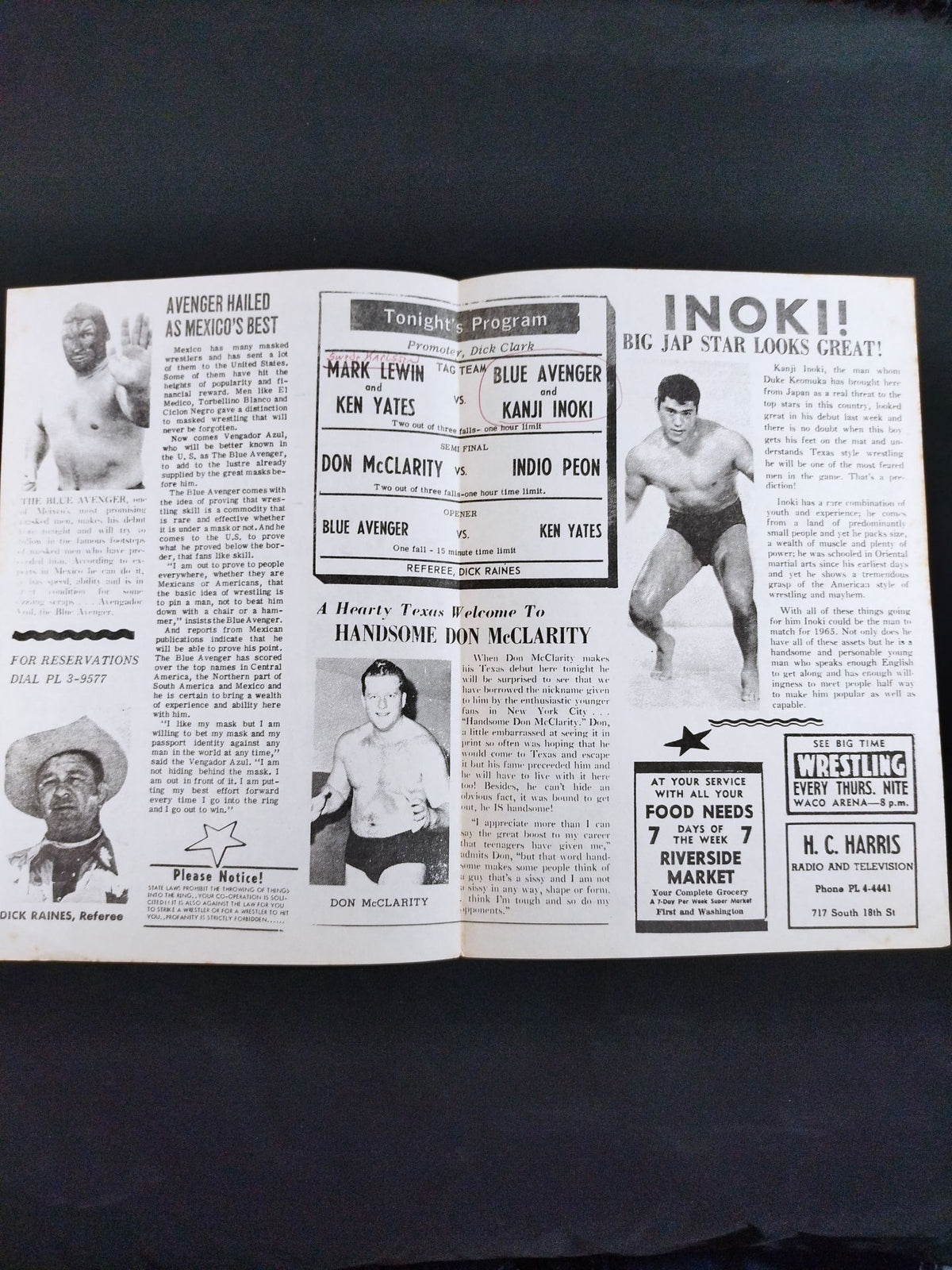 ★猪木 海外武者修行時代★ Waco Arena WRESTLING VOL.1 NO.50