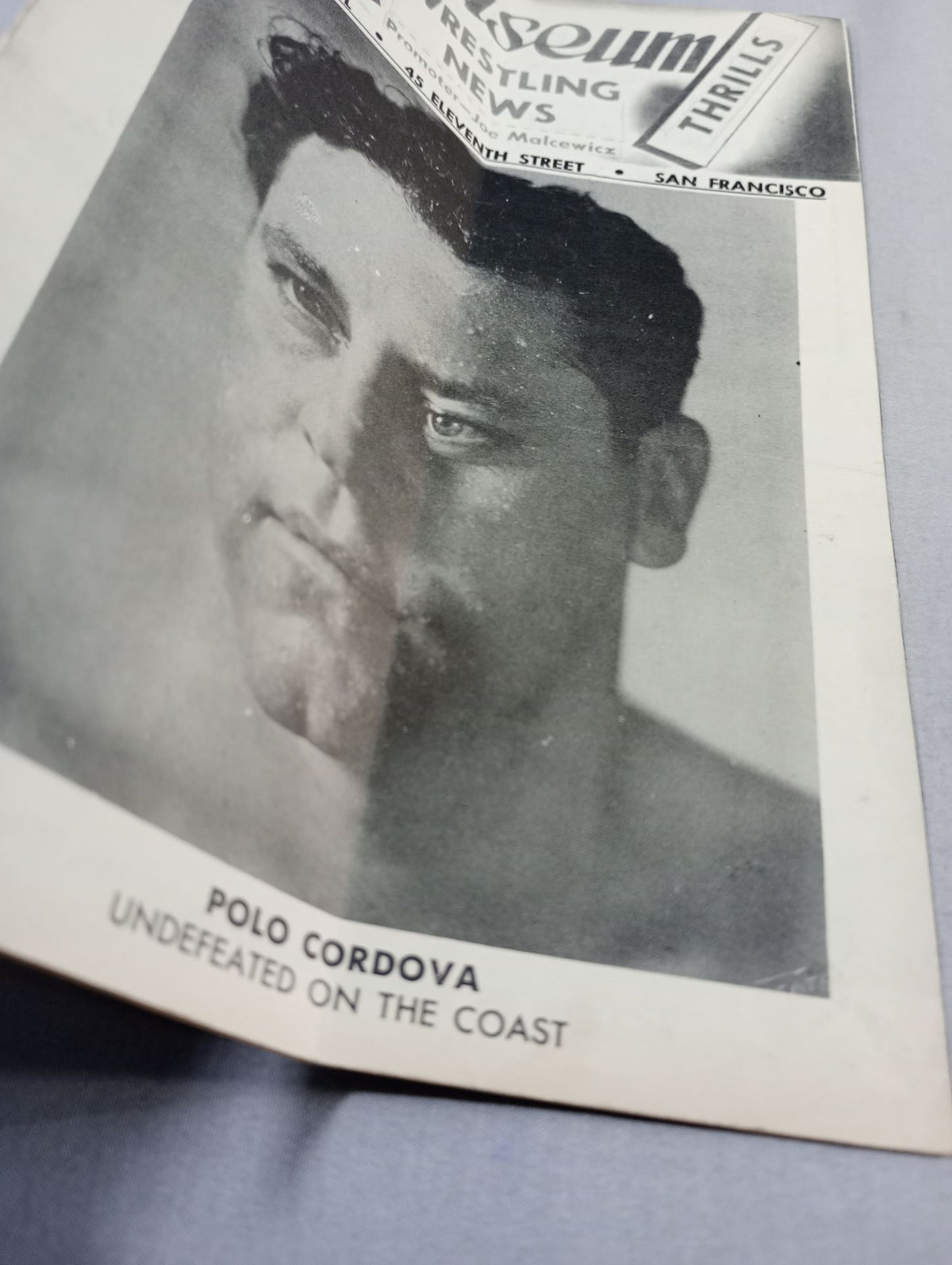 Coliseum Wrestling  NEWS(1949.8.2)