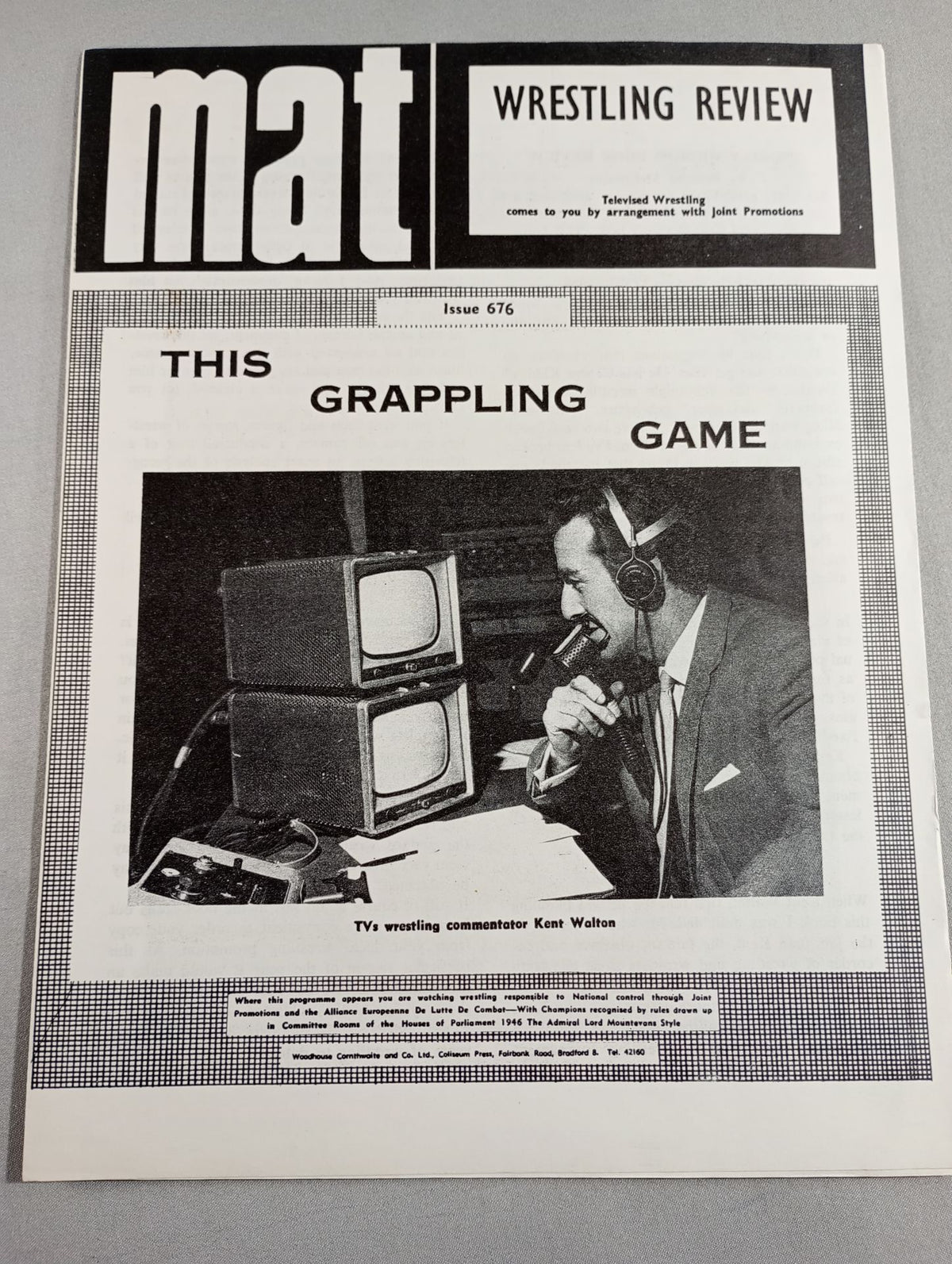 MAT Wrestling REVIEW No.676