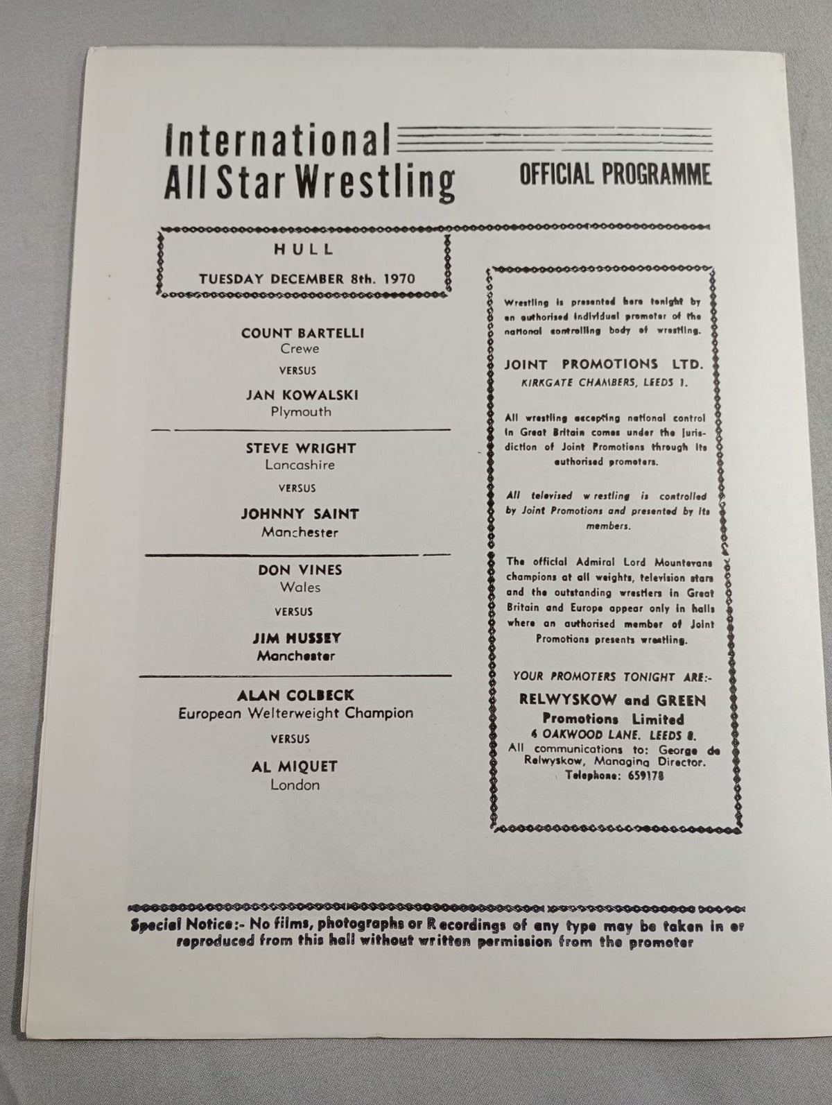 MAT Wrestling REVIEW No.676