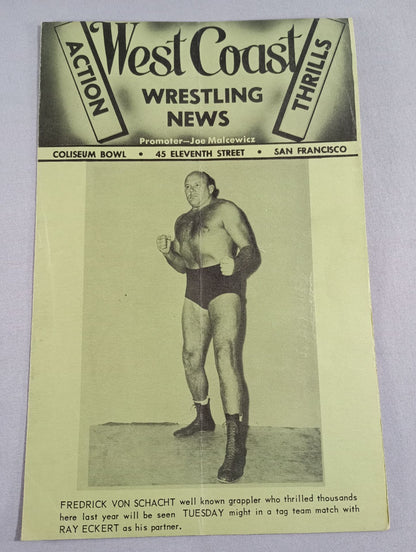 West Coast Wrestling  News (May 23, 1950)