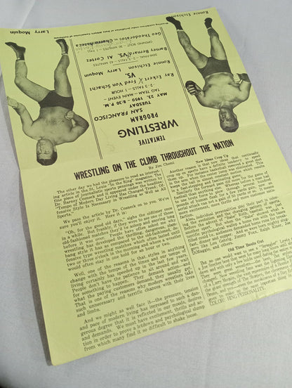 West Coast Wrestling  News (May 23, 1950)