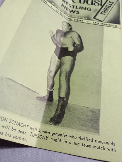 West Coast Wrestling  News (May 23, 1950)