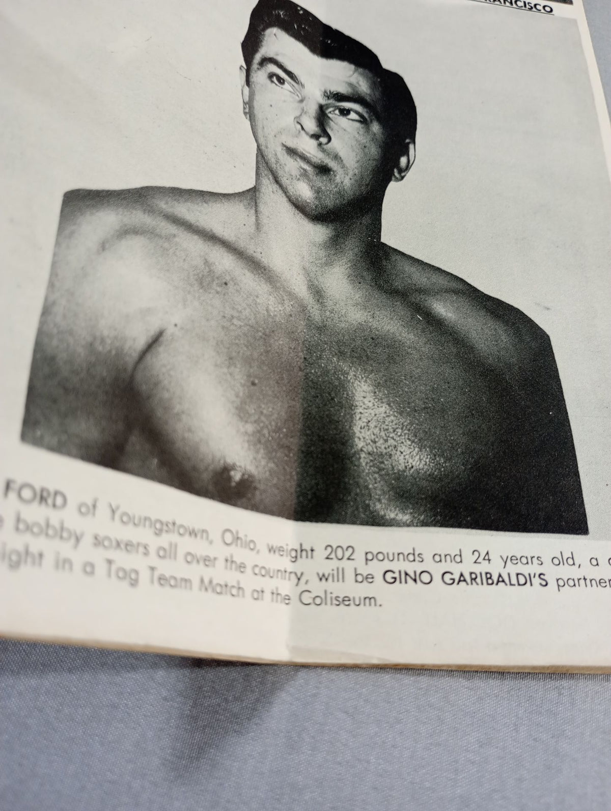 Coliseum Wrestling  NEWS (May 10, 1949)