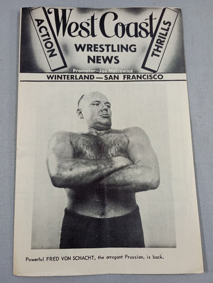 West Coast Wrestling  News (1950.11.28)