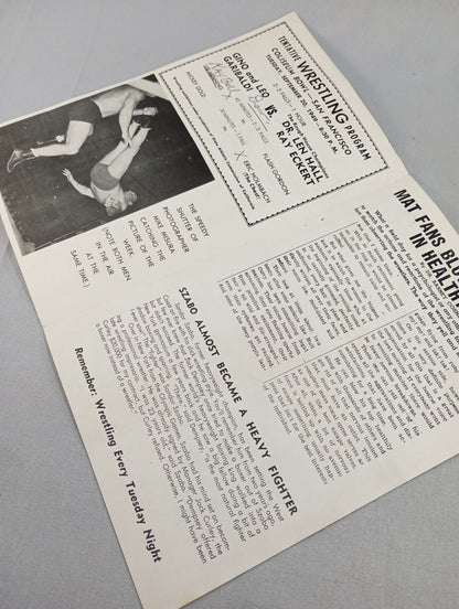 Coliseum Wrestling  NEWS(1949.9.20)