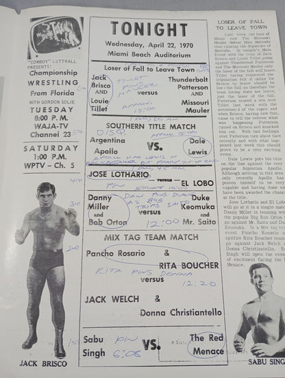 CHAMPIONSHIP Wrestling  ACTION Vol.2 No.16