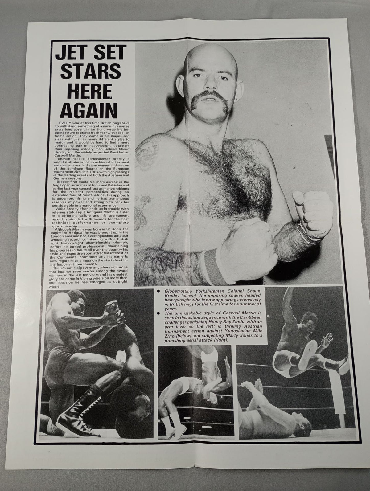 INTERNATIONAL PROFESSIONAL WRESTLING ISSUE No.2 / 1985