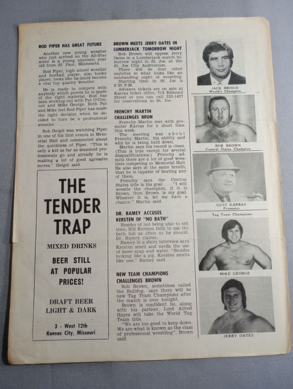 Wrestling  Vol.12 No.4 / HEART OF AMERICA SPORTSNEWS ATTRACTIONS INC.
