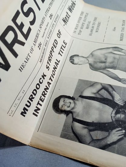 Wrestling  Vol.12 No.4 / HEART OF AMERICA SPORTSNEWS ATTRACTIONS INC.
