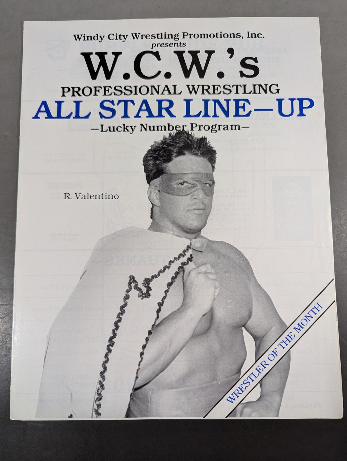 WCW(WCPW) / ALL STAR LINE-UP -Lucky Number Program-③