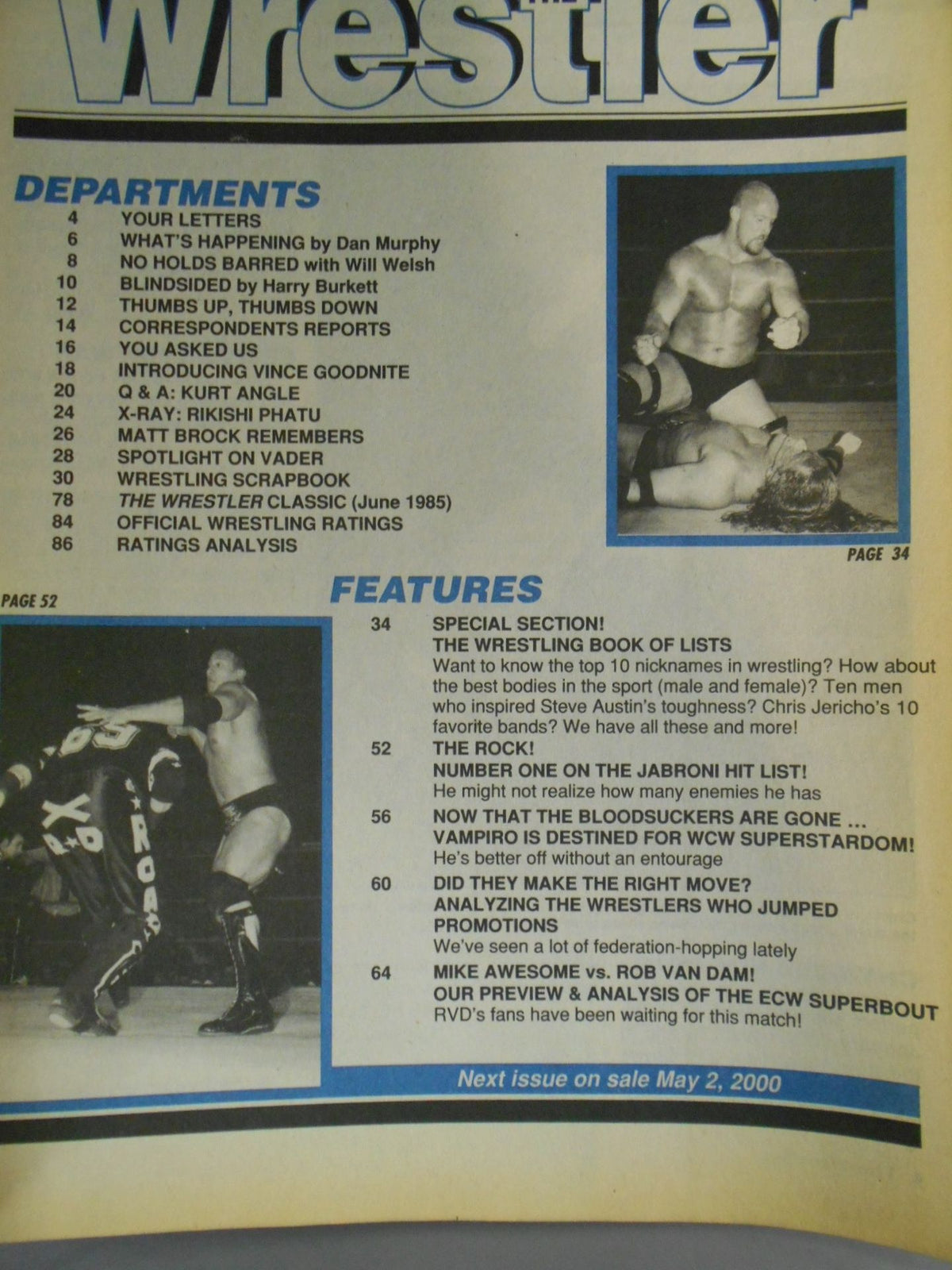 THE Wrestler 2000-06