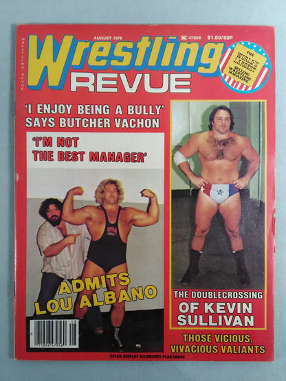 Wrestling REVUE August 1978 Issue