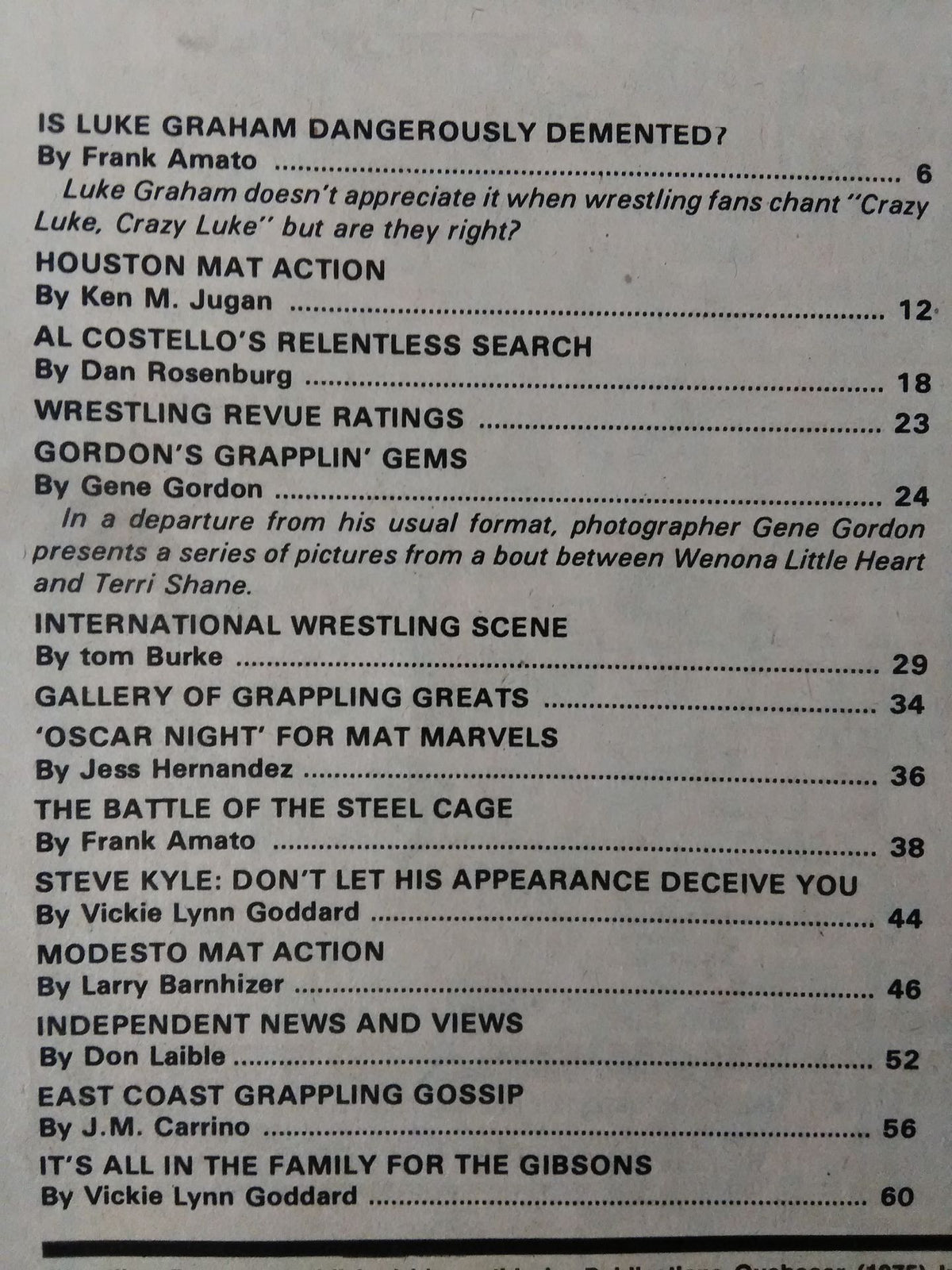 Wrestling REVUE 1978年12月号