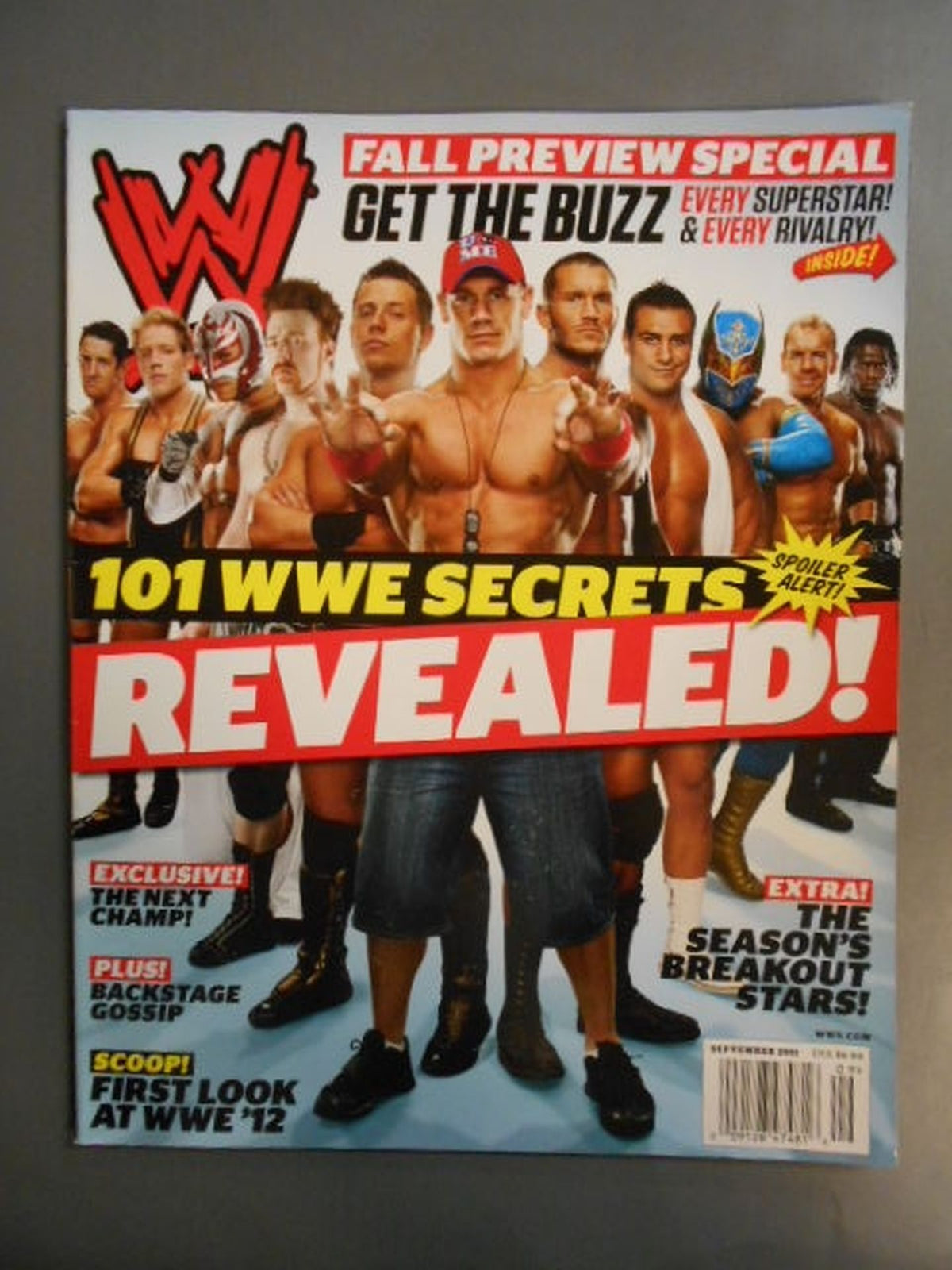 WWE MAGAZINE 2011年9月号