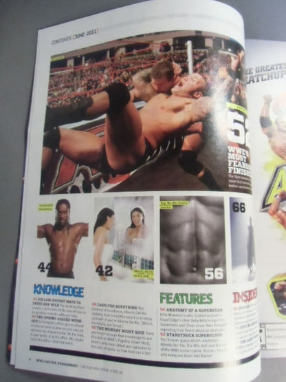 WWE MAGAZINE 2011年6月号