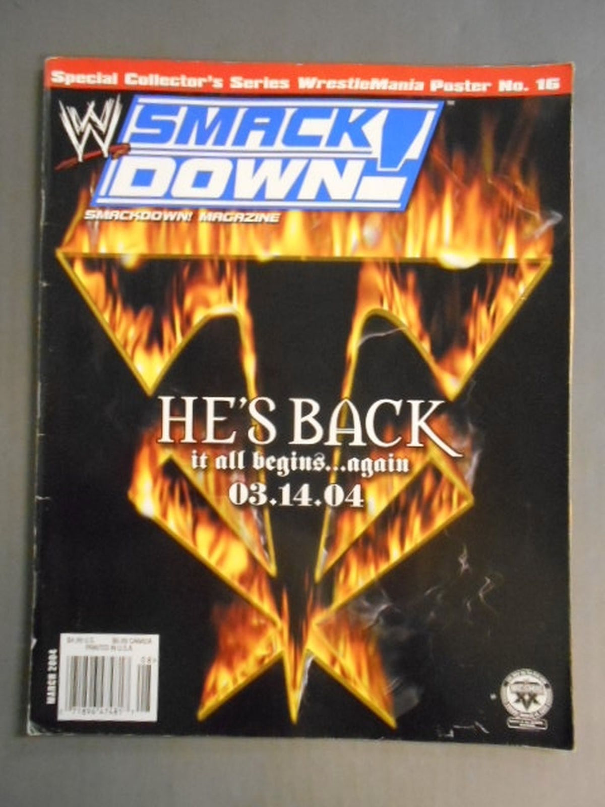 SMACK DOWN MAGAZINE 2004年03月号