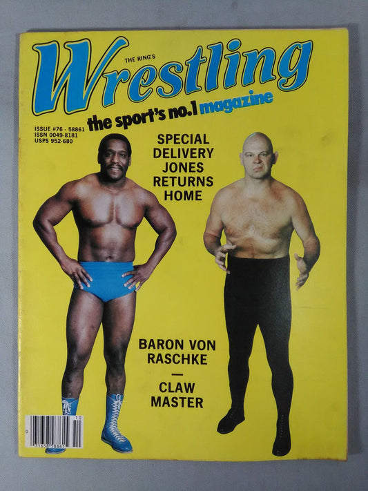 Wrestling magazine(The RING’S) 1981年10月号