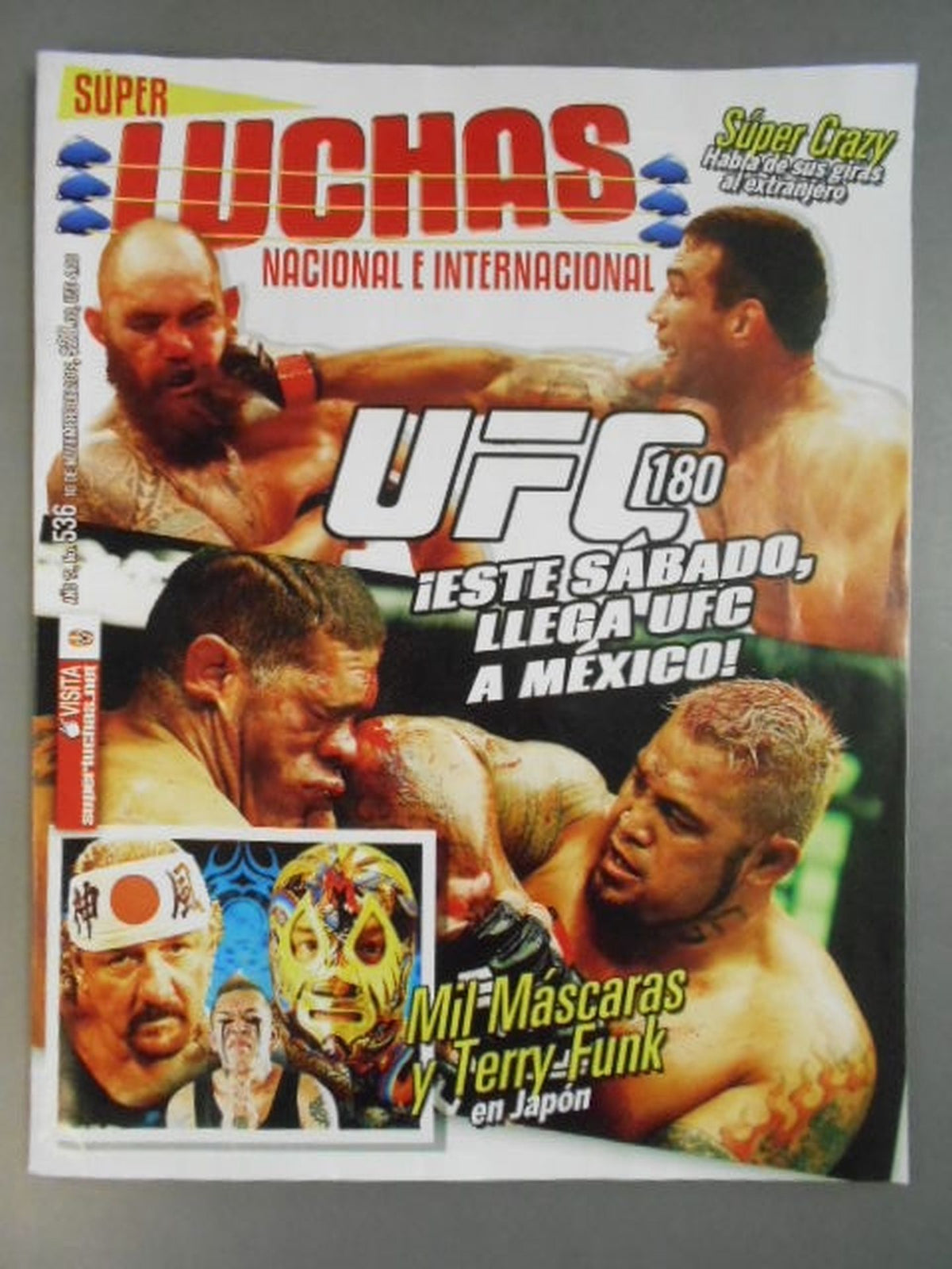 SUPER LUCHAS NACIONAL E INTERNACIONAL No.536