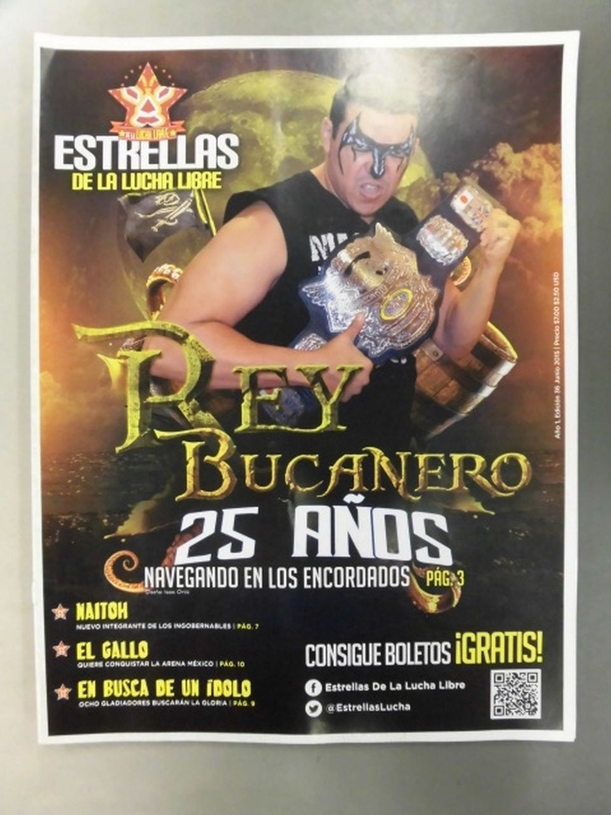 ESTRELLAS DE LA LUCHA LIBRE Edicion.36