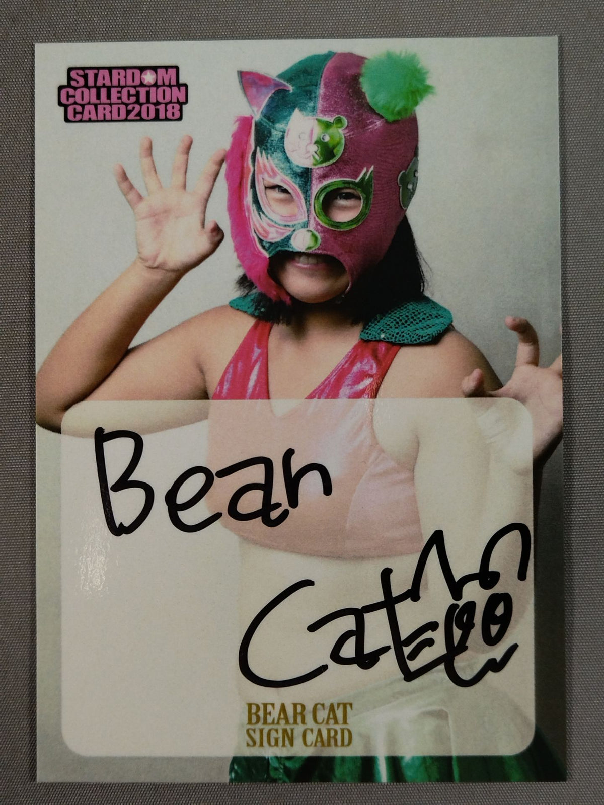 2018 Ruaka (Bearcat) Official Autographed Card