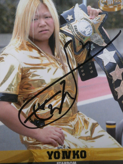 STARDOM IV. Tiger Event Limited autographed card