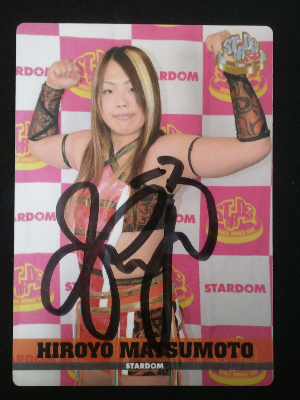 STARDOM 松本浩代 イベント限定 サインカード